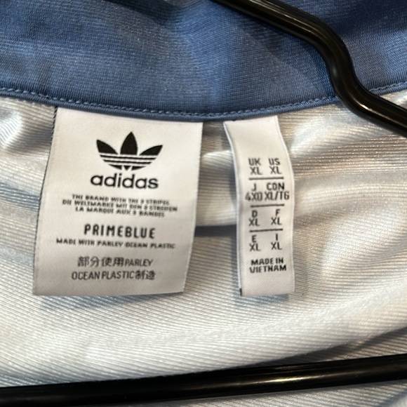 Adidas PRIMEBLUE Track Jacket XL NWOT - Picture 3 of 5